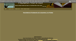 Desktop Screenshot of palabraprofetica.com